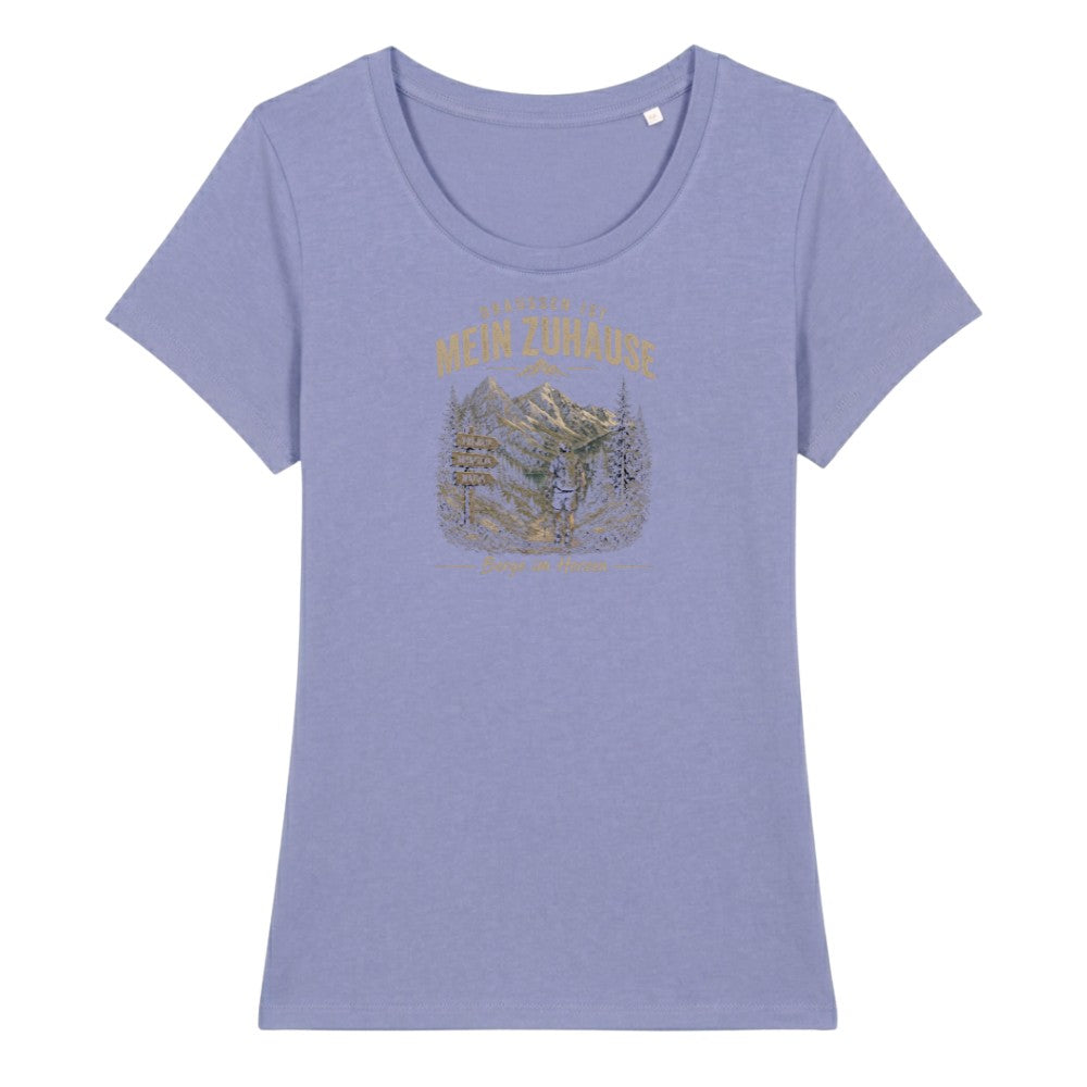 Draussen ist mein Zuhause Frauenshirt