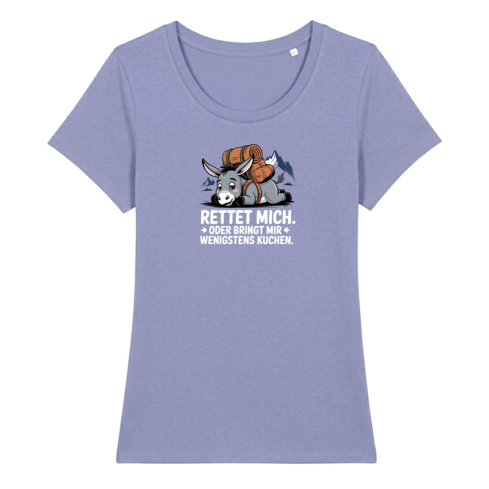 Rettet mich Esel Frauenshirt