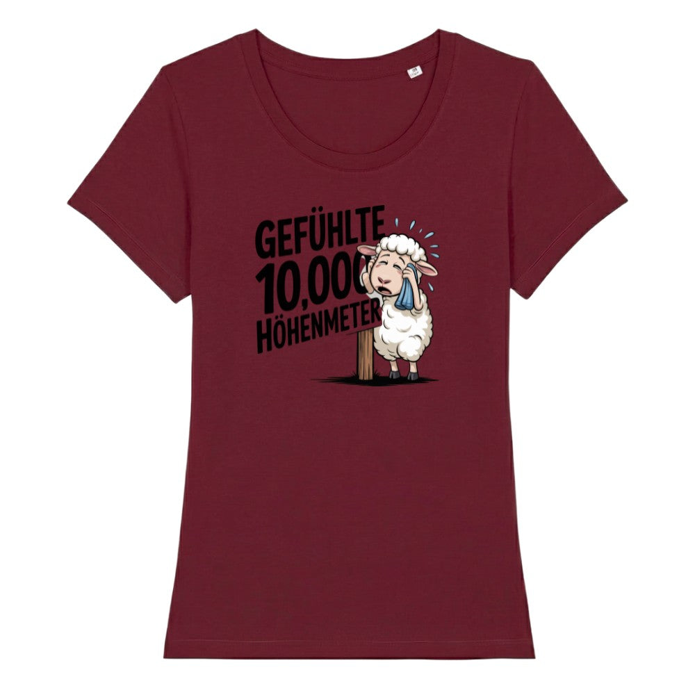 10000 Höhenmeter Frauenshirt