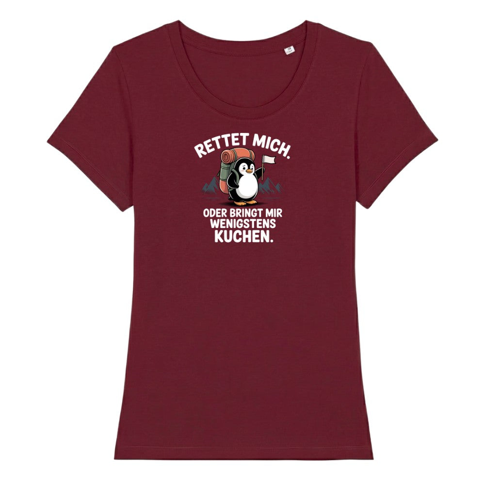 Rettet mich Pinguin Frauenshirt