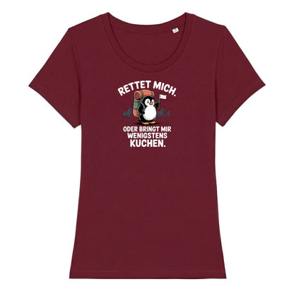 Rettet mich Pinguin Frauenshirt