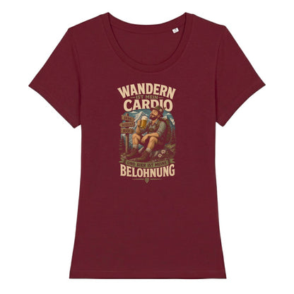 Wandern ist mein Cardio Frauenshirt