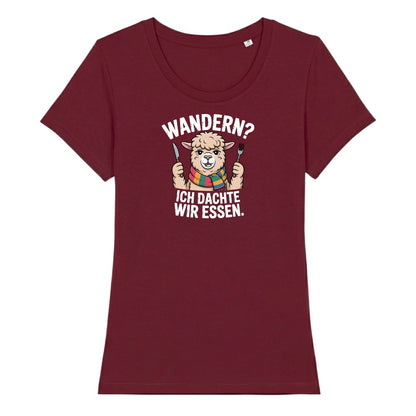 Ich dachte wir essen Frauenshirt