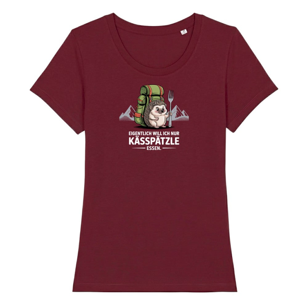 Kässpätzle Igel Frauenshirt
