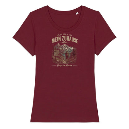 Draussen ist mein Zuhause Frauenshirt