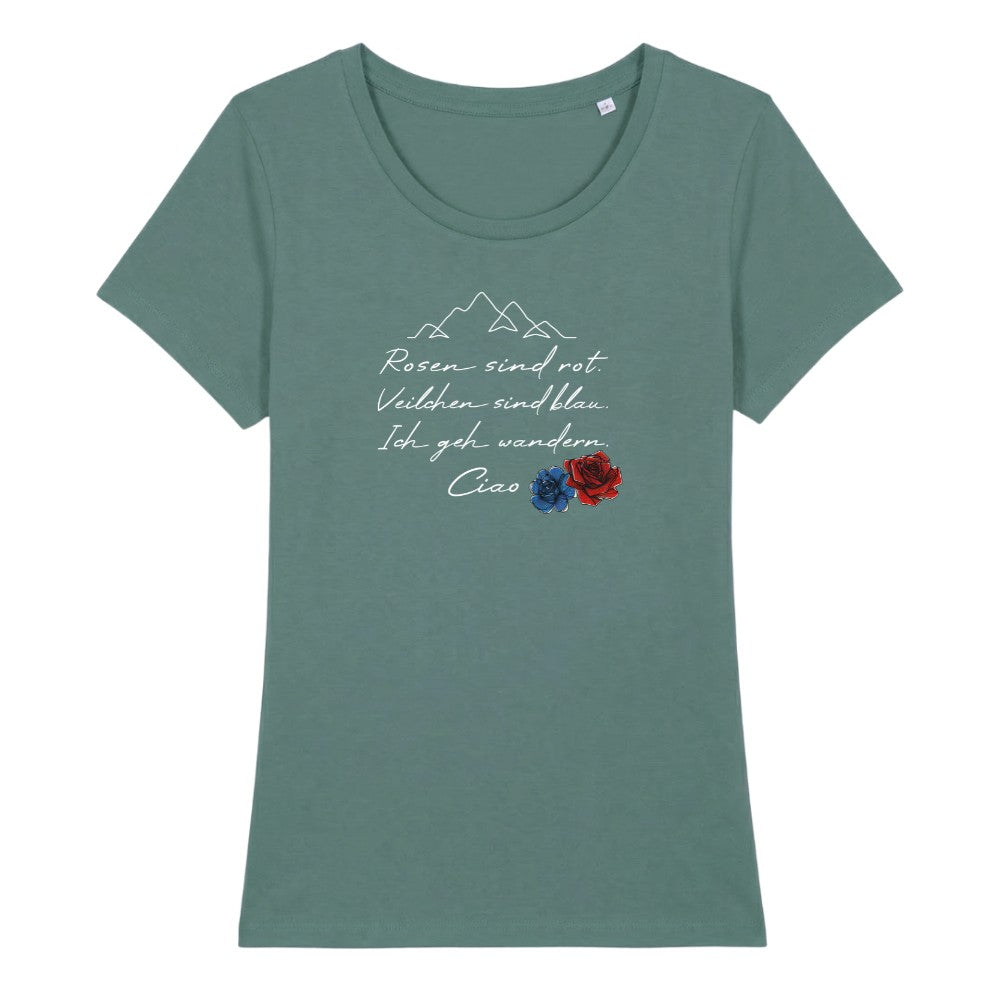 Rosen sind Rot Frauenshirt