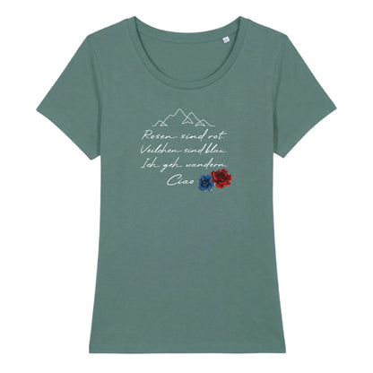 Rosen sind Rot Frauenshirt