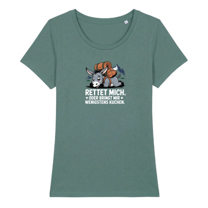 Rettet mich Esel Frauenshirt