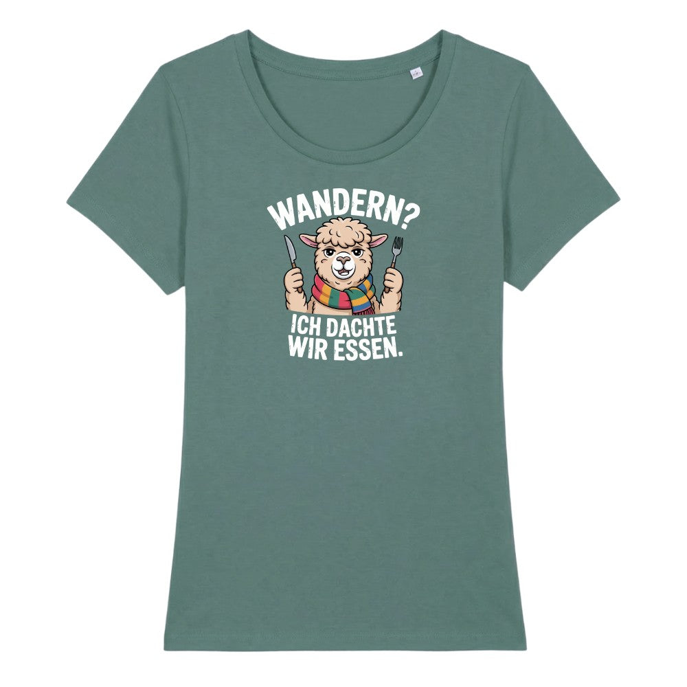 Ich dachte wir essen Frauenshirt