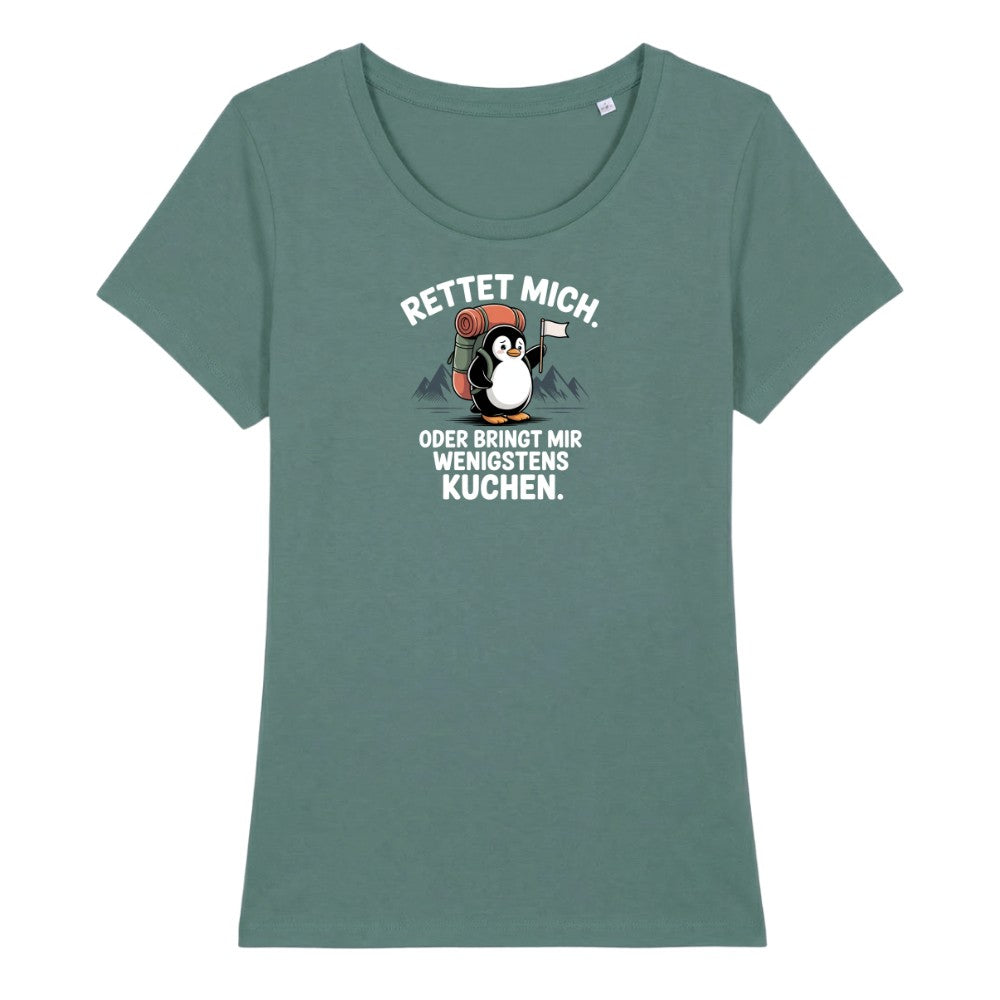 Rettet mich Pinguin Frauenshirt