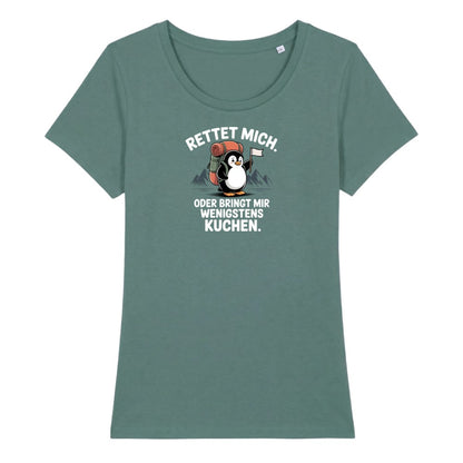 Rettet mich Pinguin Frauenshirt