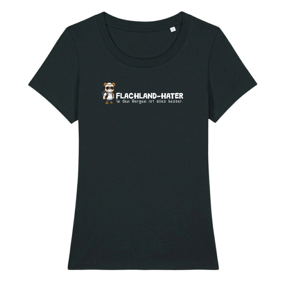 Flachland Hater Frauenshirt