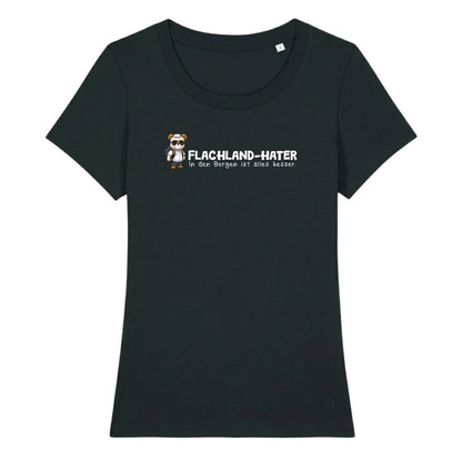 Flachland Hater Frauenshirt