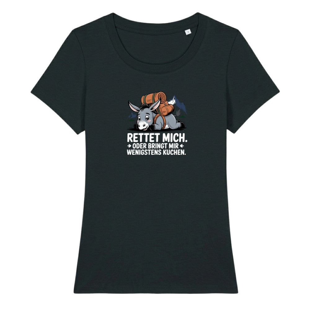 Rettet mich Esel Frauenshirt