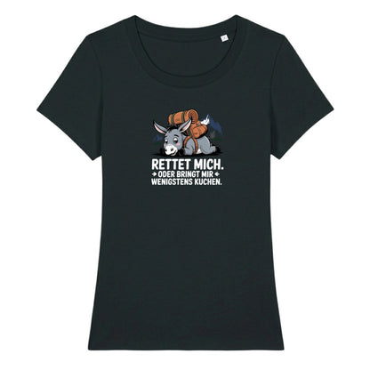 Rettet mich Esel Frauenshirt