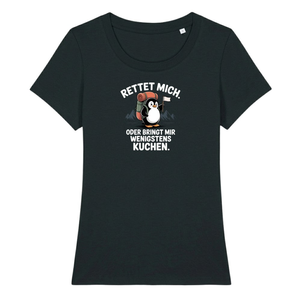 Rettet mich Pinguin Frauenshirt