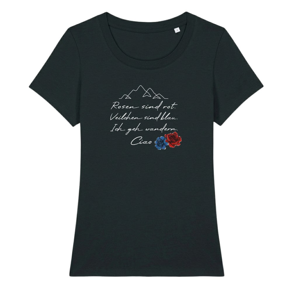 Rosen sind Rot Frauenshirt