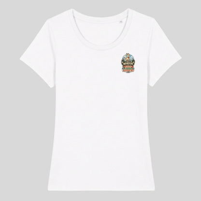 Wandern ist laufen mit besserer Aussicht Frauenshirt