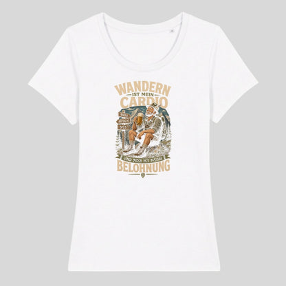 Wandern ist mein Cardio Frauenshirt