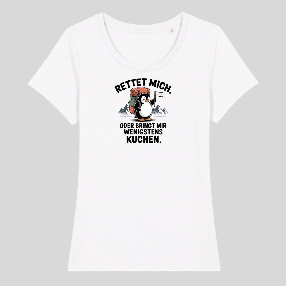 Rettet mich Pinguin Frauenshirt
