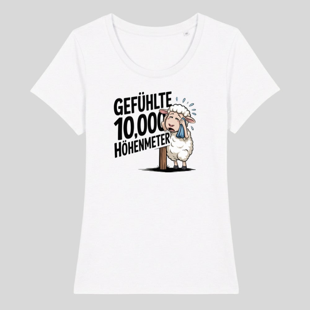 10000 Höhenmeter Frauenshirt