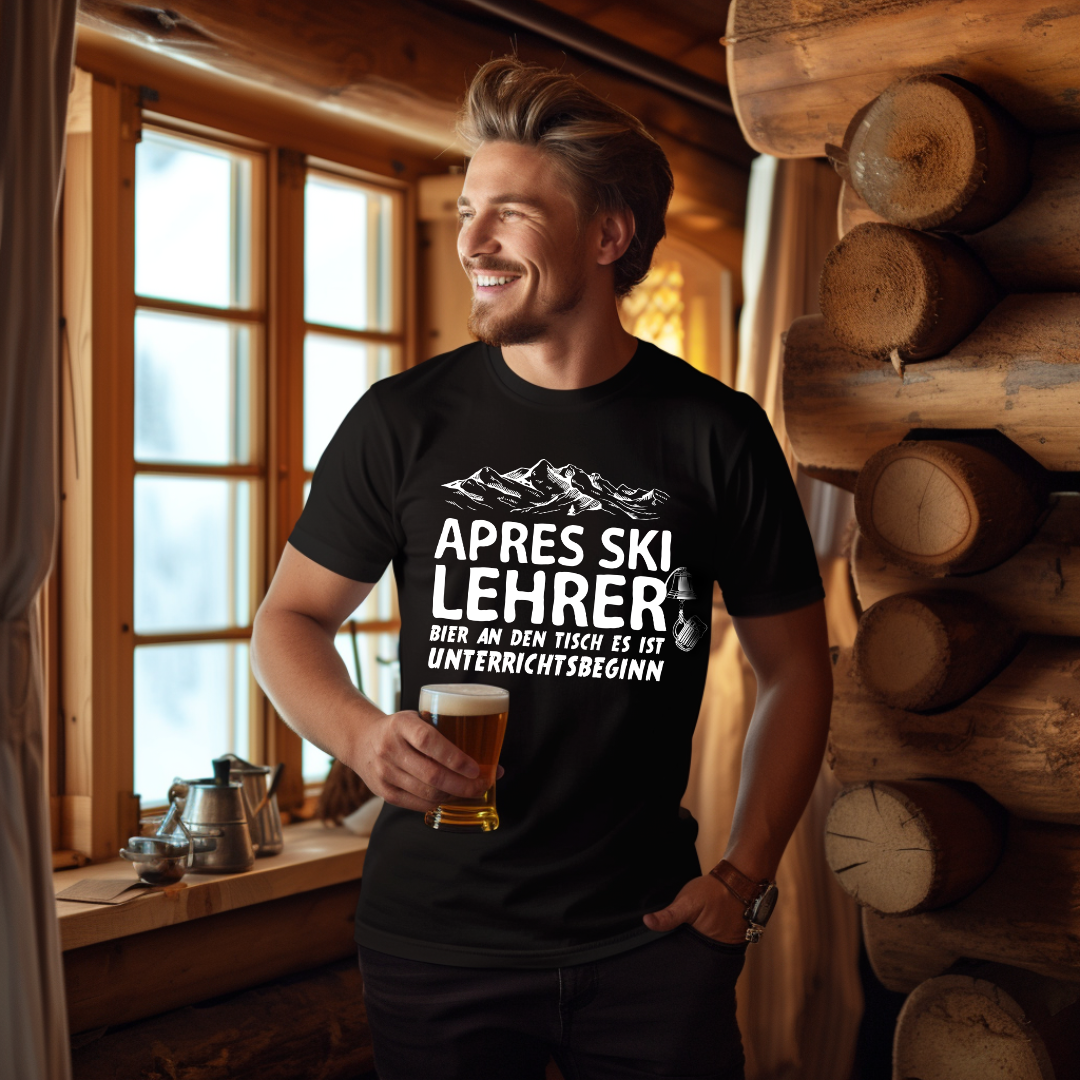 Apres Ski Lehrer Premium T-Shirt Unisex