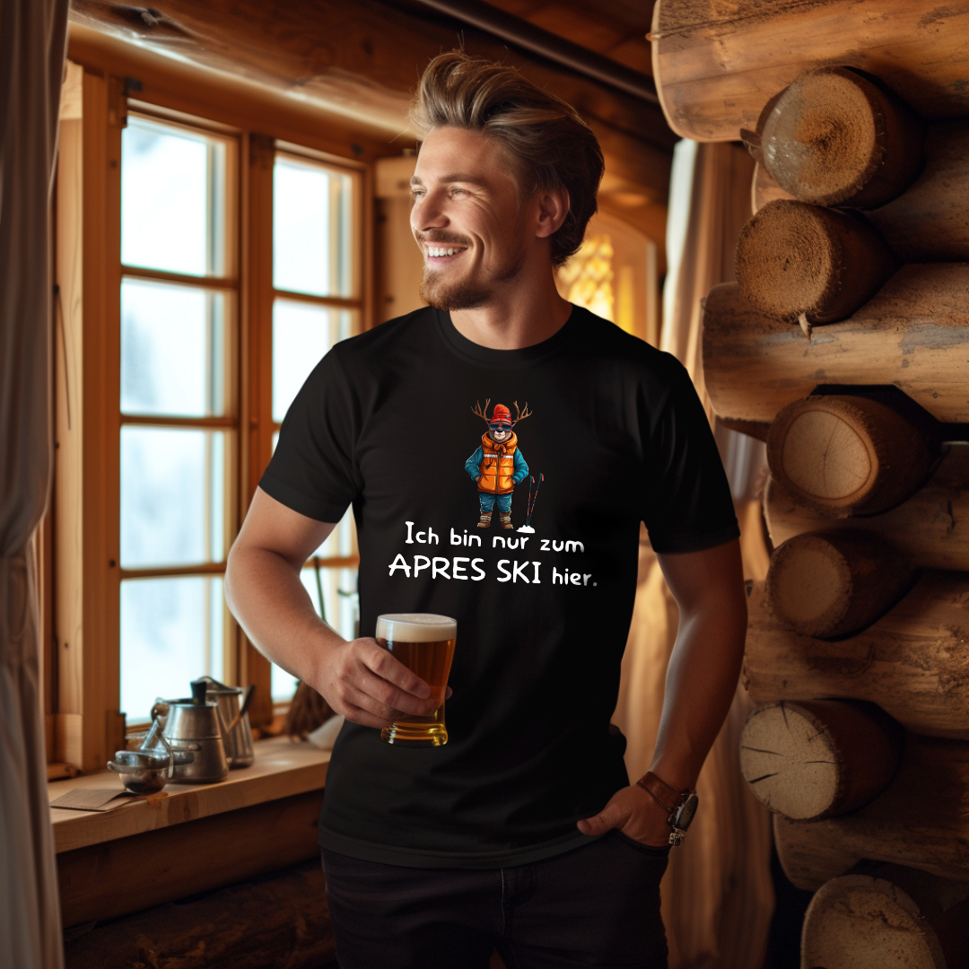 Apres Ski Fanatiker Premium T-Shirt Unisex