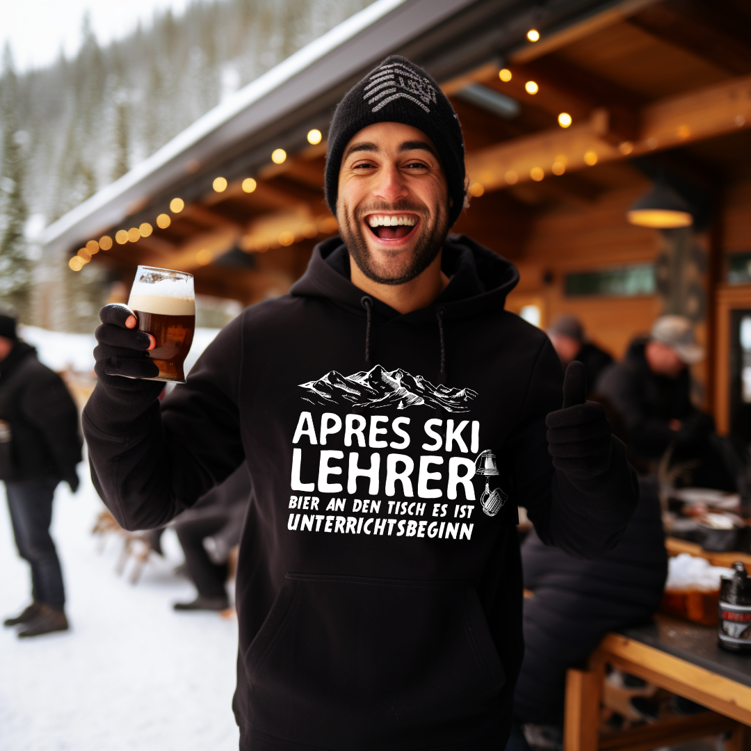 Apres Ski Lehrer Hoodie Unisex