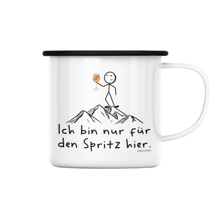 Spritz Emaille Tasse