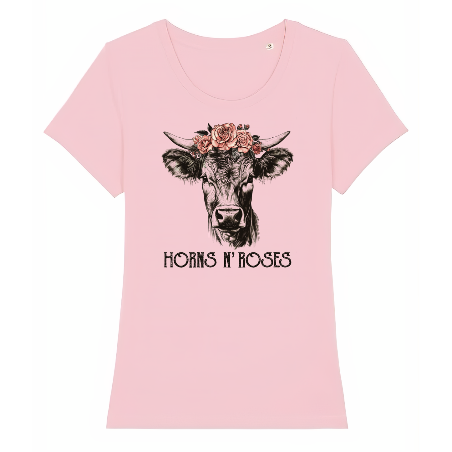 Horns N´Roses Premium T-Shirt Damen