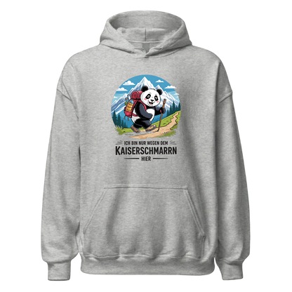 Kaiserschmarrn Panda Hoodie Unisex mit Panda-Motiv, Farbvariante