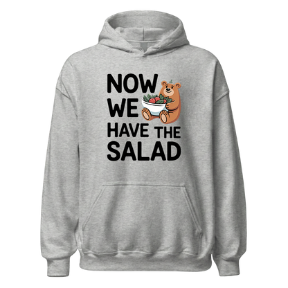 Now we have the Salad Hoodie Unisex mit Spruch, Farbvariante