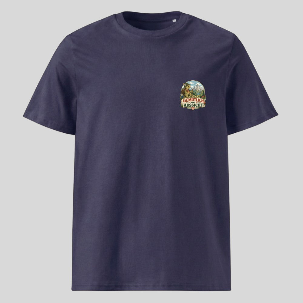 Gemütlich mit Aussicht Unisex T-Shirt