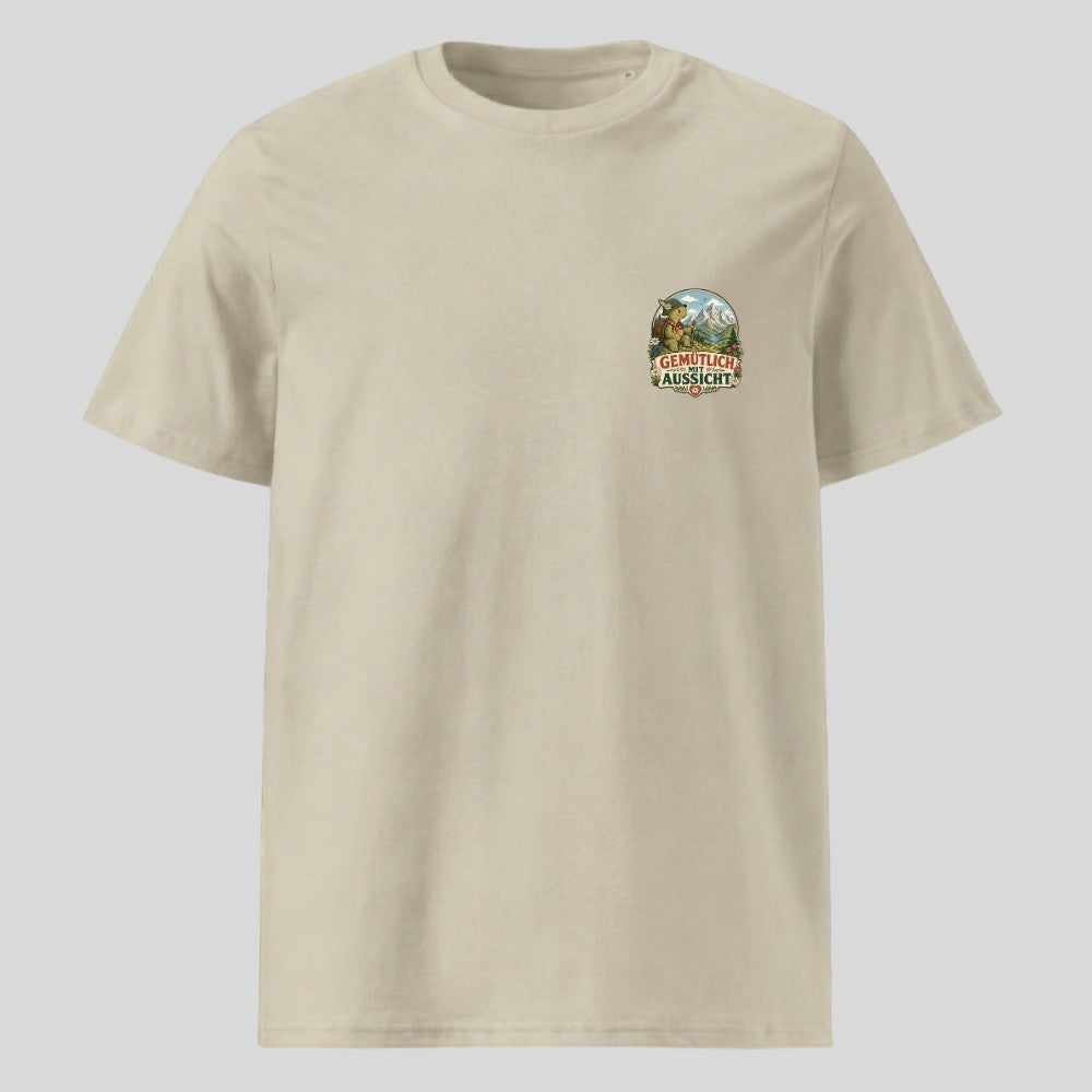 Gemütlich mit Aussicht Unisex T-Shirt