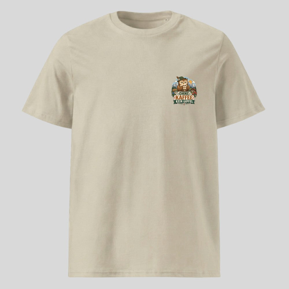 Ohne Kaffee kein Gipfel Unisex T-Shirt