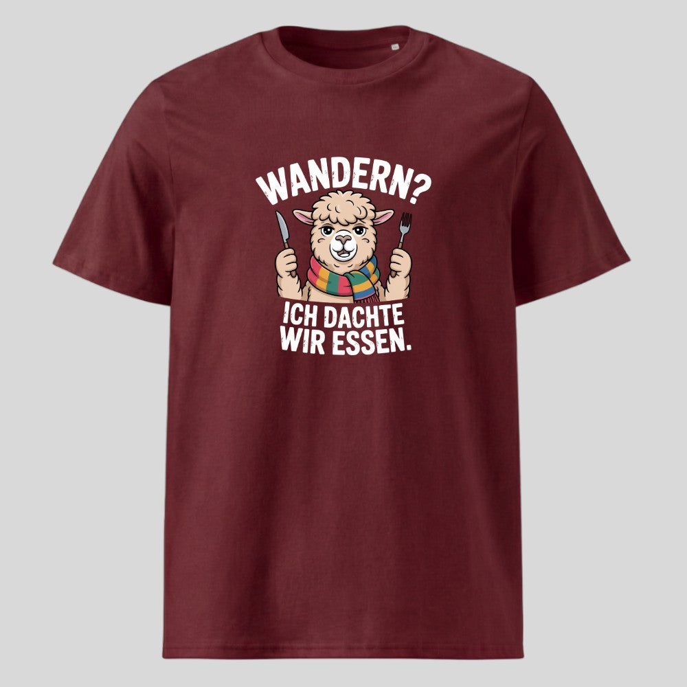 Ich dachte wir essen Unisex T-Shirt