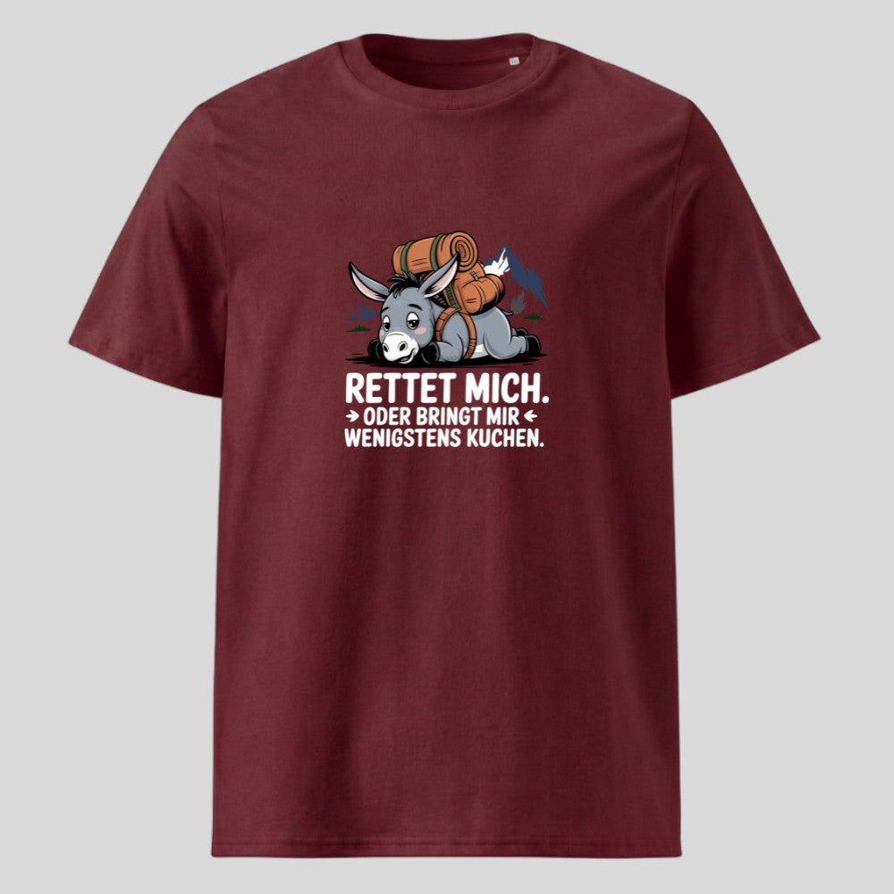 Rettet mich Esel Unisex T-Shirt