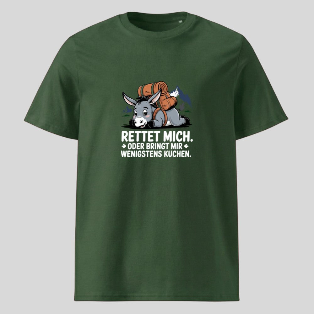 Rettet mich Esel Unisex T-Shirt