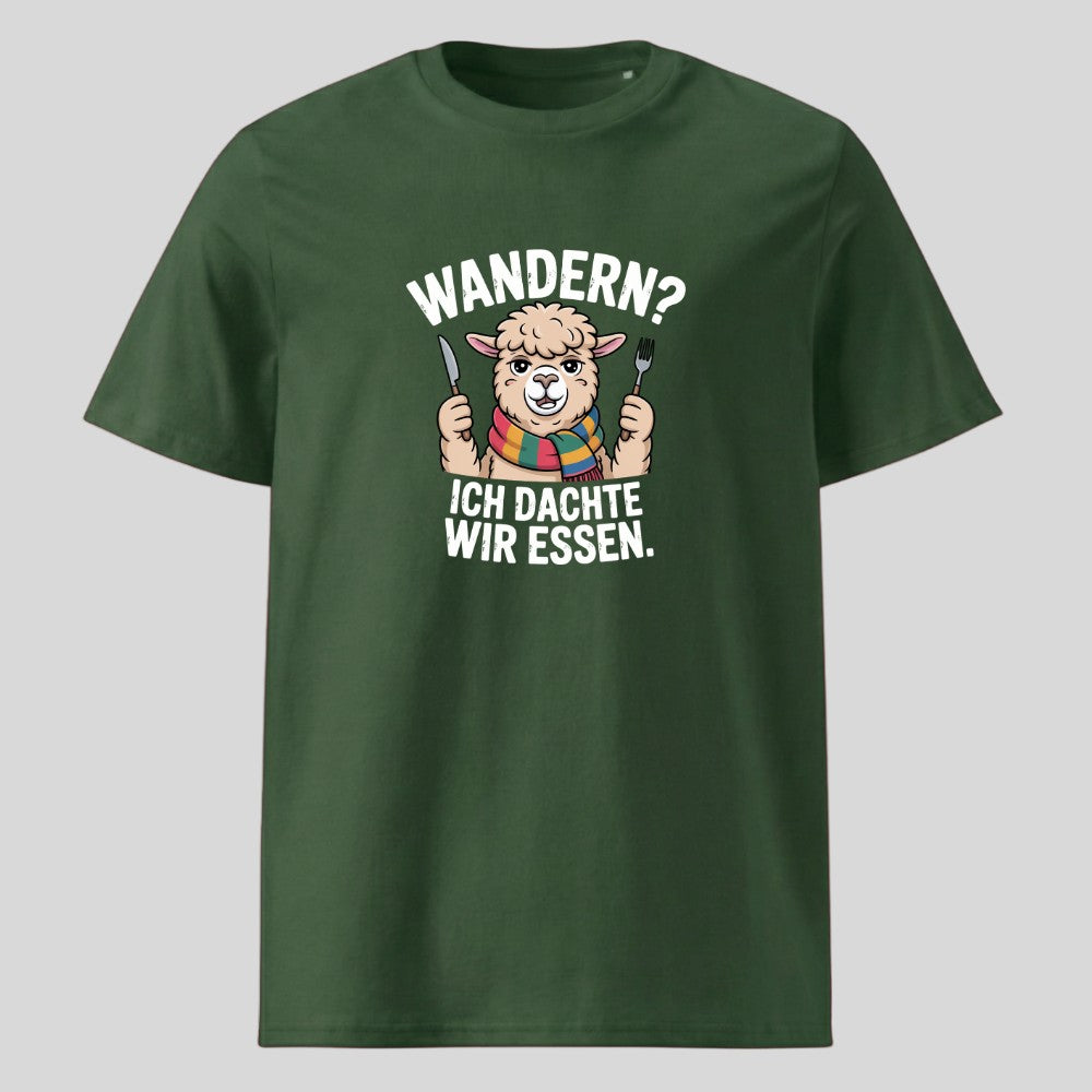 Ich dachte wir essen Unisex T-Shirt