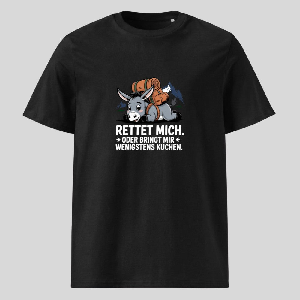 Rettet mich Esel Unisex T-Shirt