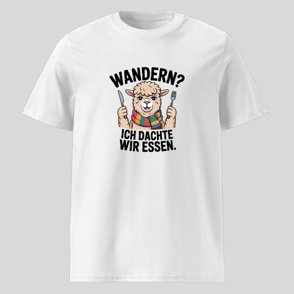 Ich dachte wir essen Unisex T-Shirt