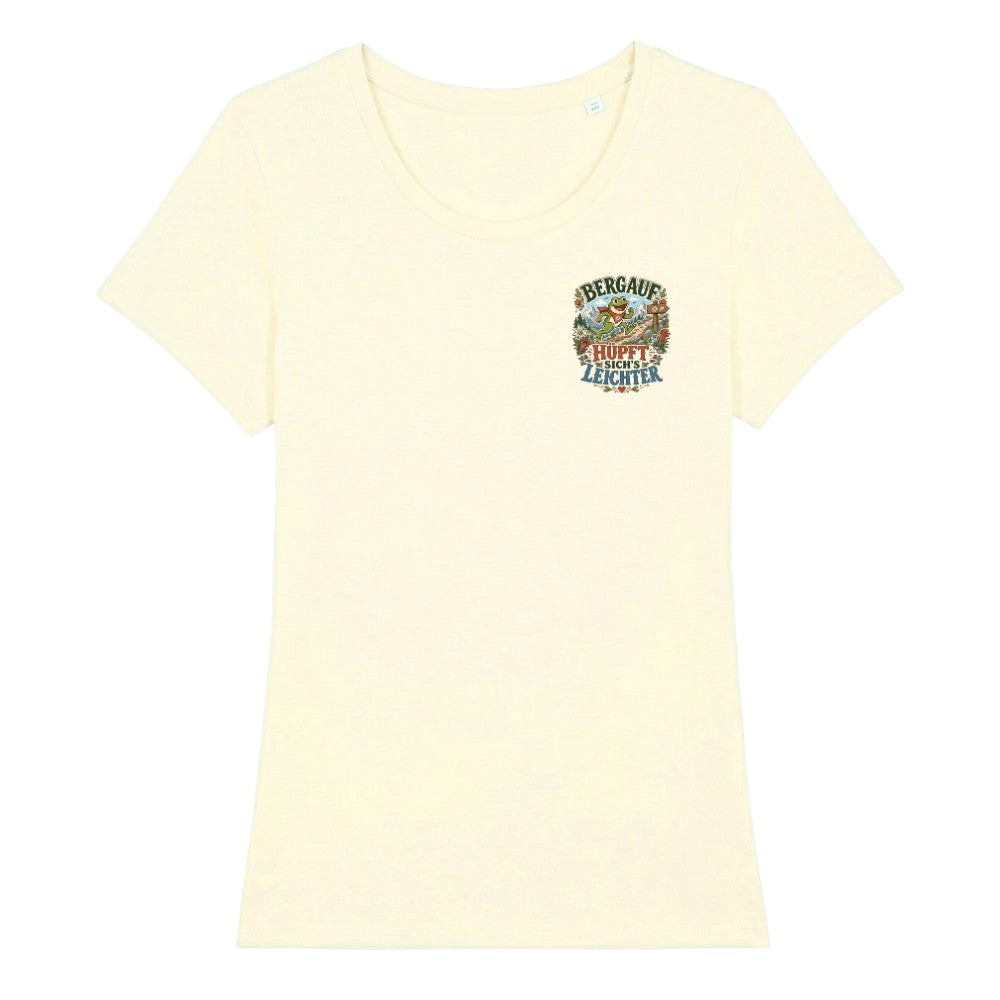 Bergauf hüpft sich's leichter Frauenshirt