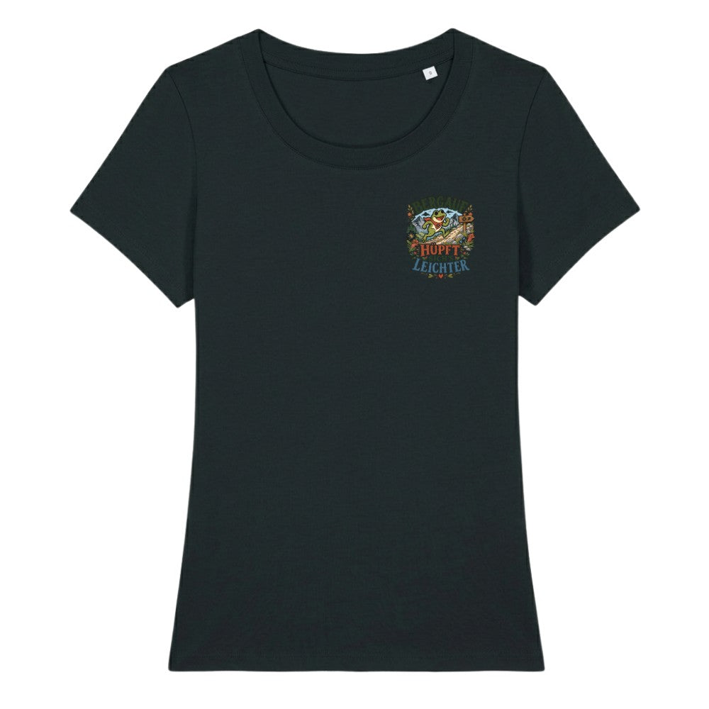 Bergauf hüpft sich's leichter Frauenshirt