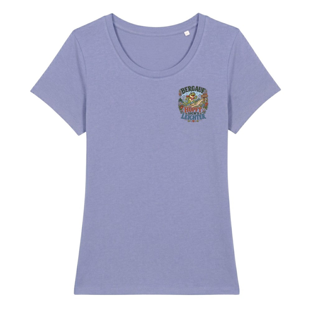 Bergauf hüpft sich's leichter Frauenshirt