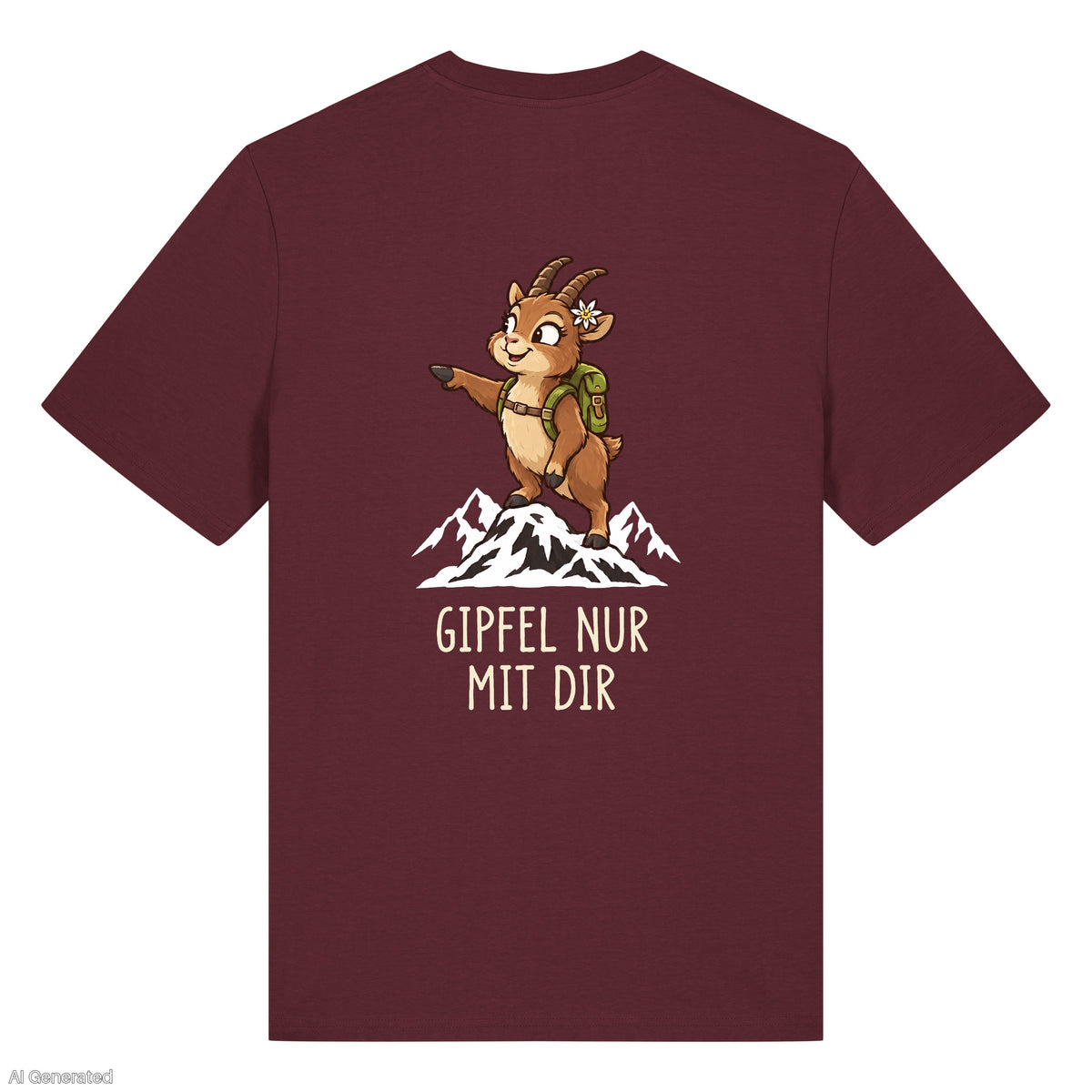 Burgunder – Unisex T-Shirt