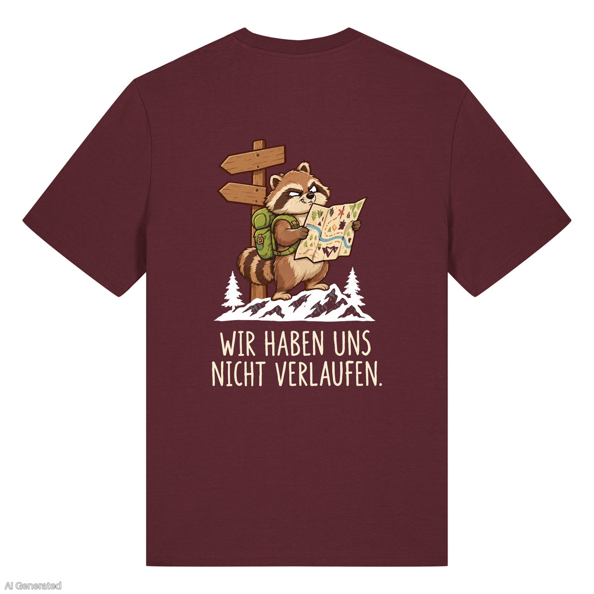 Burgunder – Unisex T-Shirt