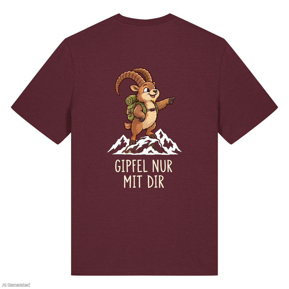 Burgunder – Unisex T-Shirt