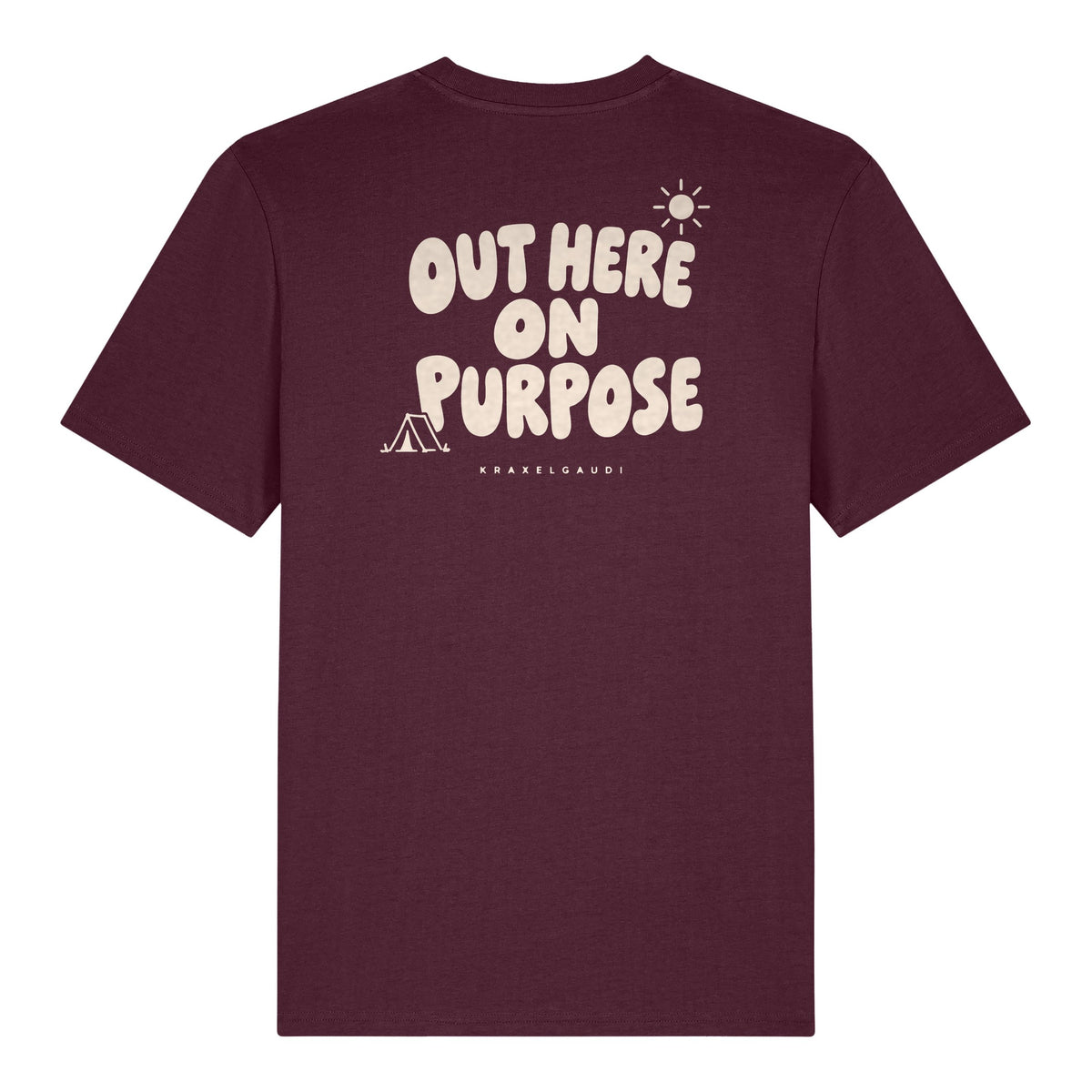 Burgunder – Unisex T-Shirt
