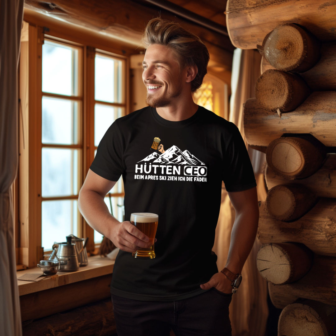 Hütten CEO Premium T-Shirt Unisex