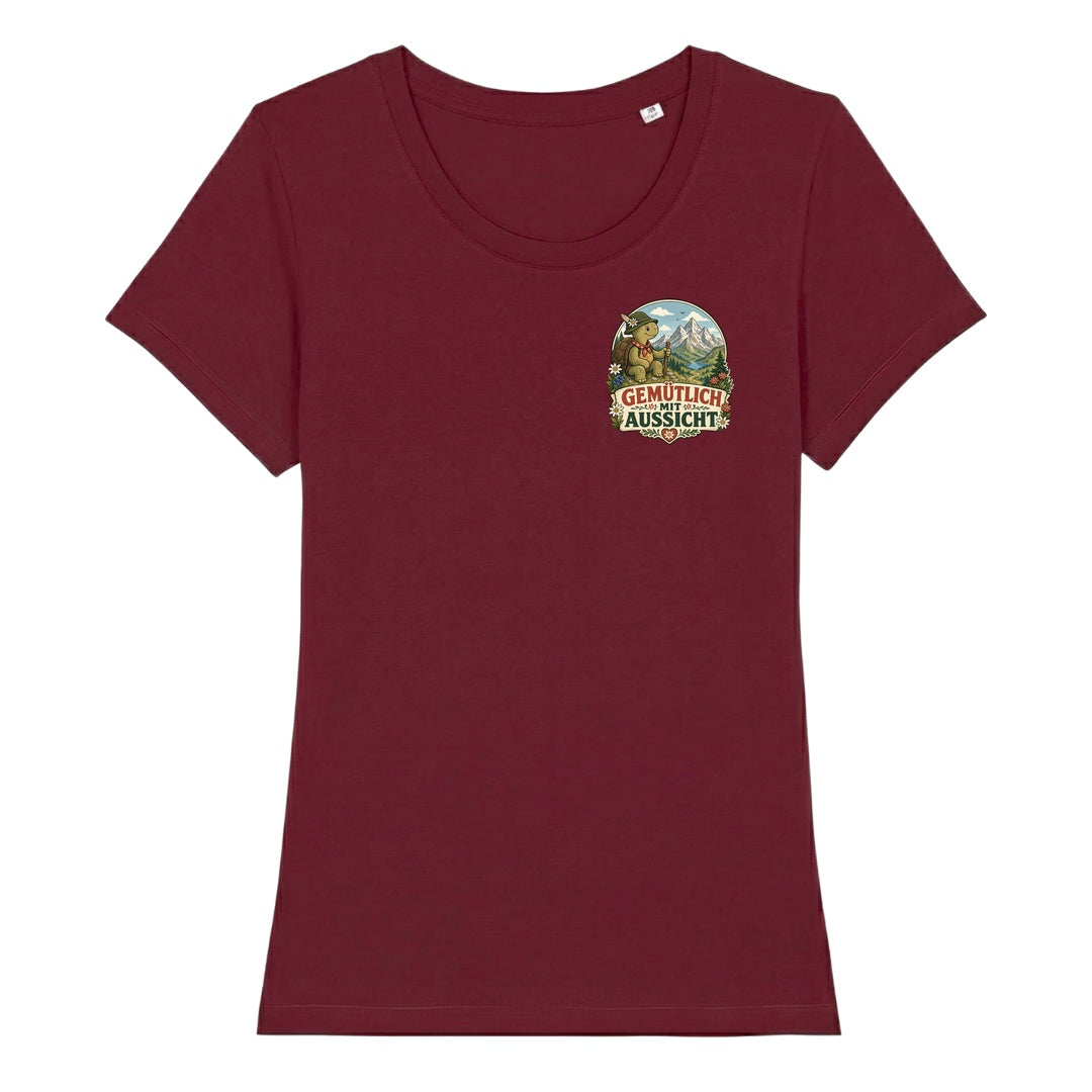 Burgunder – Frauenshirt